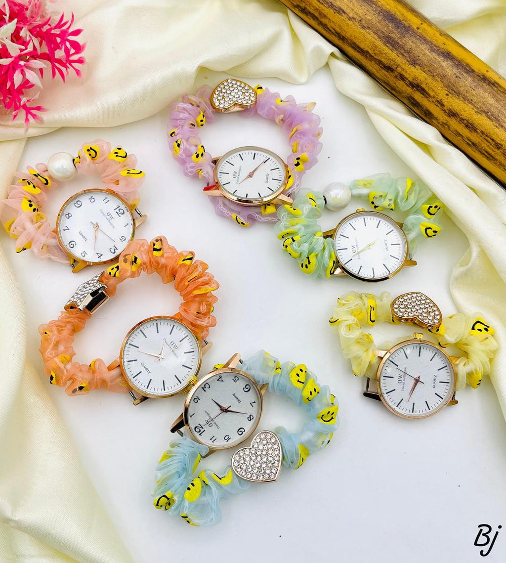 Chic Women's Quartz Watch - Pink Strap, Water Resistant - 1 Pc