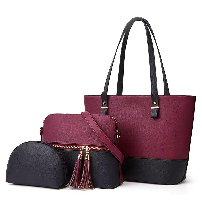Women Rexine Plain Shoulder Bag